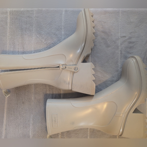 CHLOE RAINBOOTS BETTY BOOTS - SIZE 37 - Picture 7 of 7